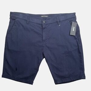 Mavi Shorts Mens 44 Dark Navy Jacob Chino Twill Stretch Casual Summer Big Tall